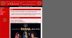 Desktop Screenshot of farha.cz
