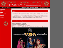 Tablet Screenshot of farha.cz